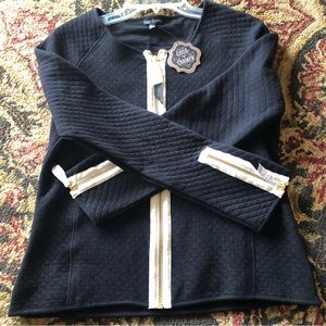 Coco+Carmen casual sweater for fall size S/M color black